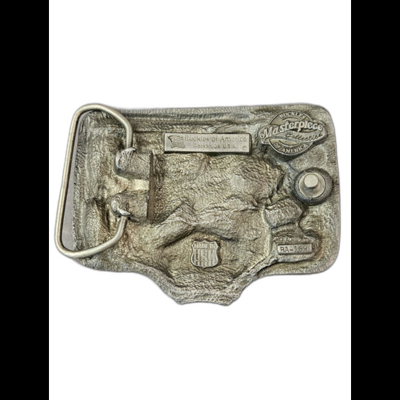 Buckles Of America Masterpiece Collections Motercycles Mechanic BA-169 - Picture 2 of 3